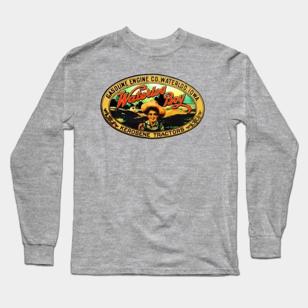 Waterloo Boy Long Sleeve T-Shirt by Midcenturydave